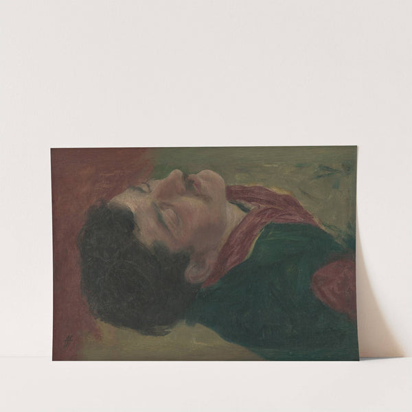 Study of the human head by Jozef Hanula