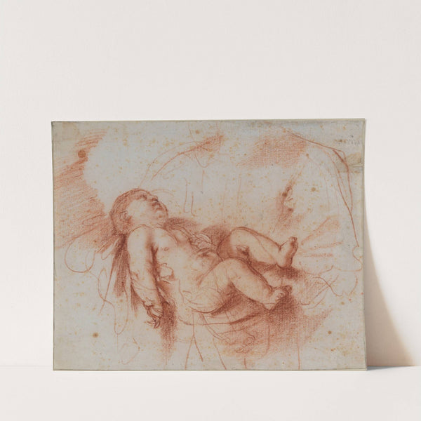 Study of the Infant Christ Child Held by Saint Simeon by Guercino