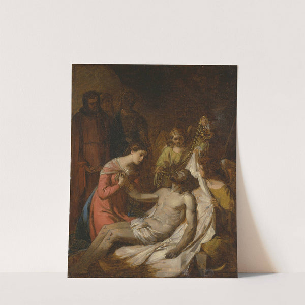 Study Of The Lamentation On The Dead Christ by Benjamin West