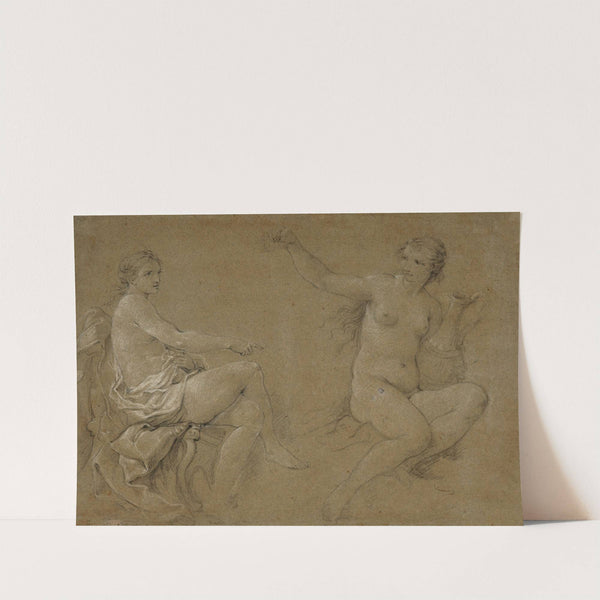 Study of the nymphs by Charles-Joseph Natoire