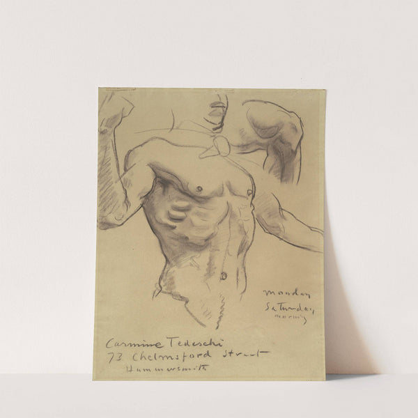 Study of the Resurrection for 'Fifteen Mysteries of the Rosary' by John Singer Sargent