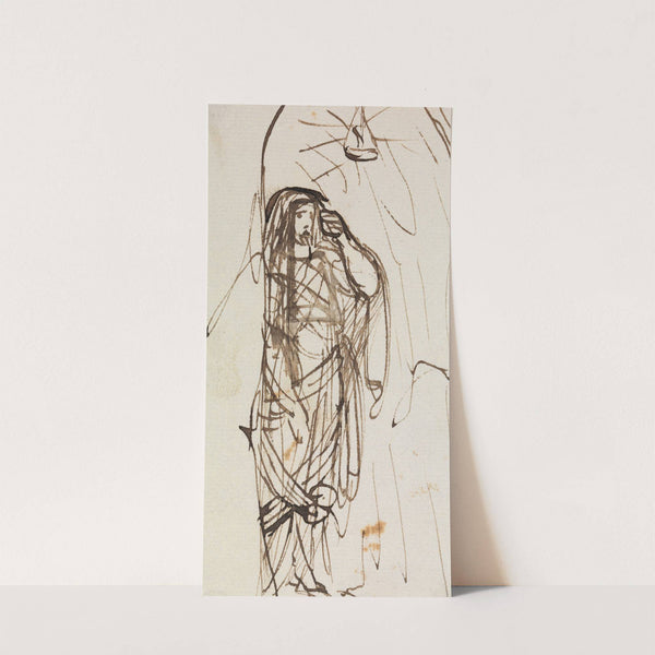 Study of the Resurrection of Lazarus. by Benjamin Robert Haydon