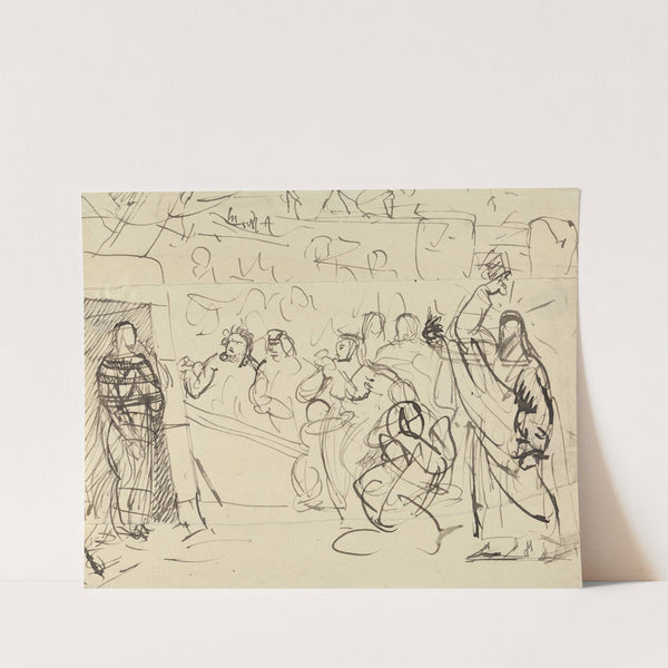 Study of the Resurrection of Lazarus.. by Benjamin Robert Haydon
