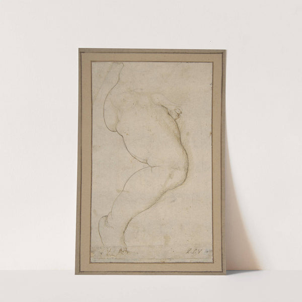 Study of the Right Leg of a Male Child by Raphael