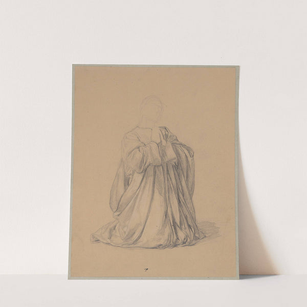 Study of the robes of St. Matthias to the painting ‘Martyrdom of St. Matthias’ (1866-1867) by Józef Simmler