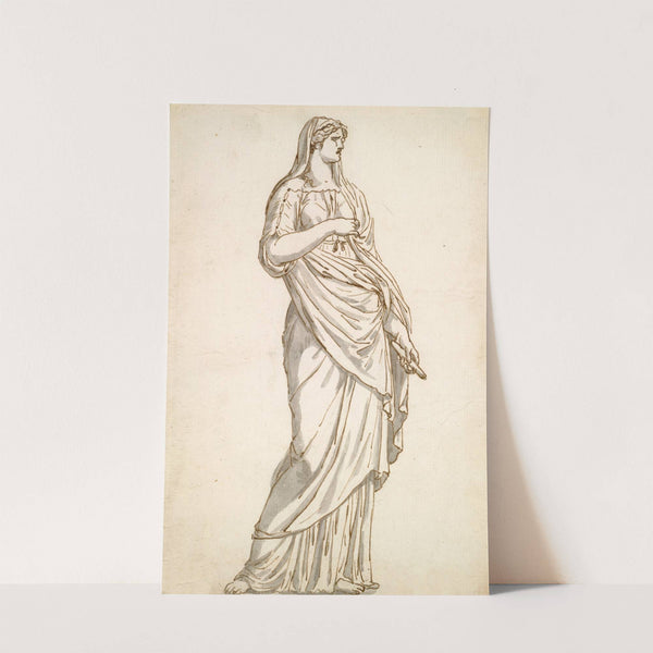 Study of the Sabine Statue from the Villa Medici by Jacques Louis David
