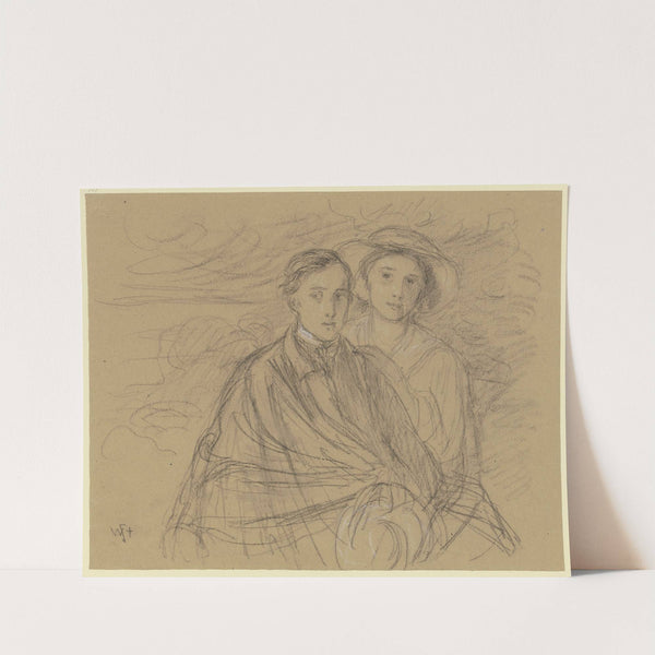 Study of the siblings by Wilhelm Steinhausen