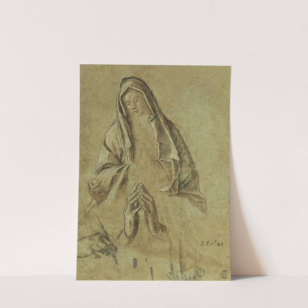 Study of the Virgin and of Hands by Vittore Carpaccio