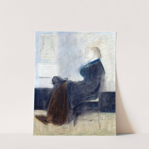 Study of Thomas Carlyle (1912) by James Abbott McNeill Whistler