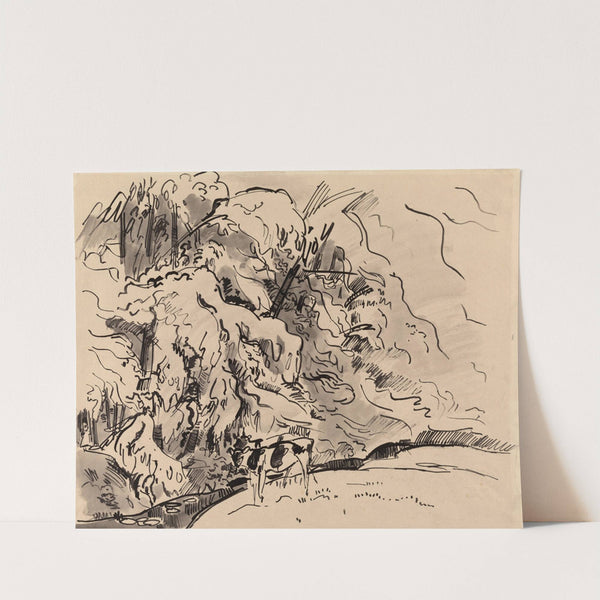 Study of trees by Rik Wouters