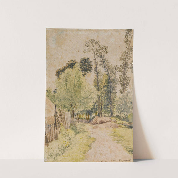 Study Of Trees At Bayswater, London by John Linnell