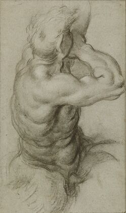 Study of Triton Blowing a Conch Shell