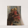 Study of two children by Julius Scholtz