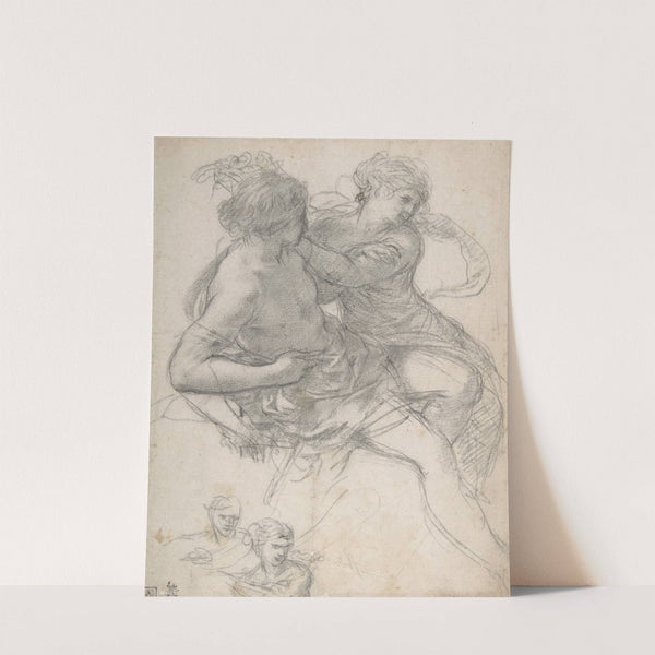Study of Two Figures for the Age of Gold by Pietro da Cortona