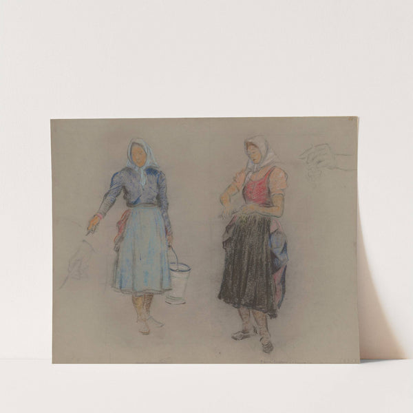 Study of Women from Vineyards by Štefan Polkoráb