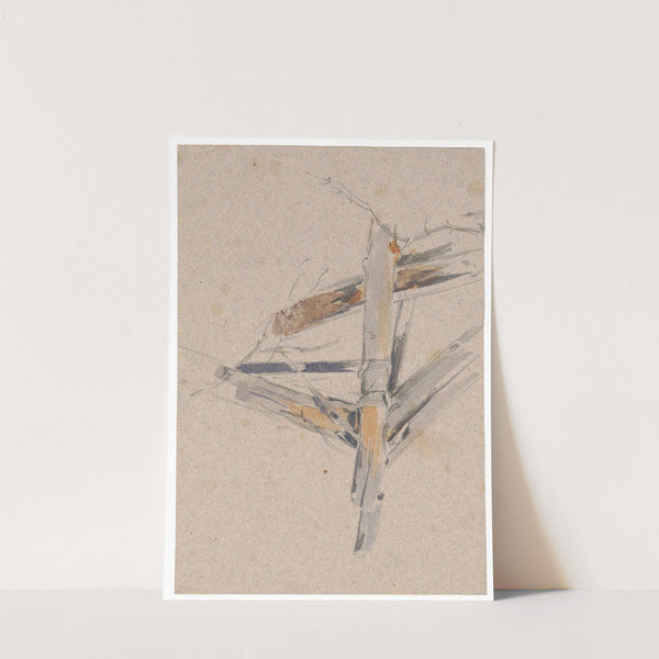 Study of Wooden Animal Trap by Friedrich Carl von Scheidlin