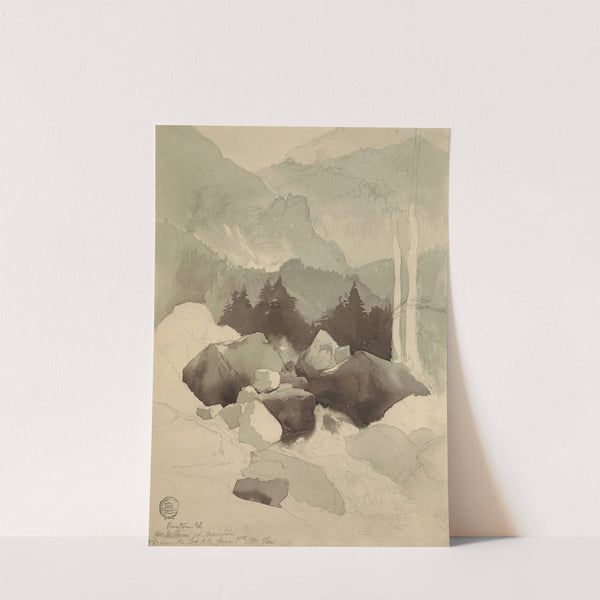 Study, Ruxton, Colorado by Thomas Moran