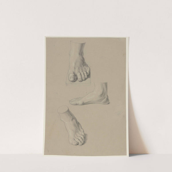 Study sheet; feet by Jakob Becker