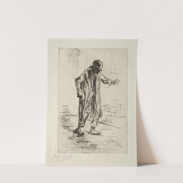 Stumbling Old Man by Jozef Israëls