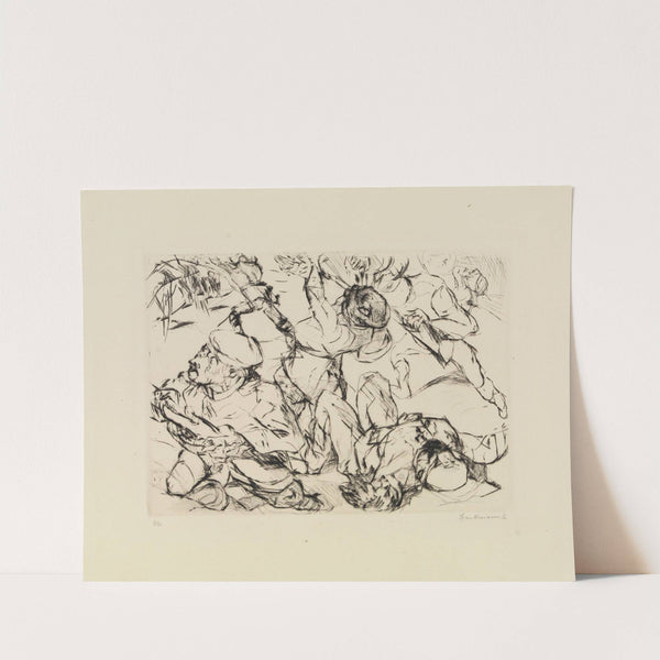 Sturmangriff (1916) by Max Beckmann