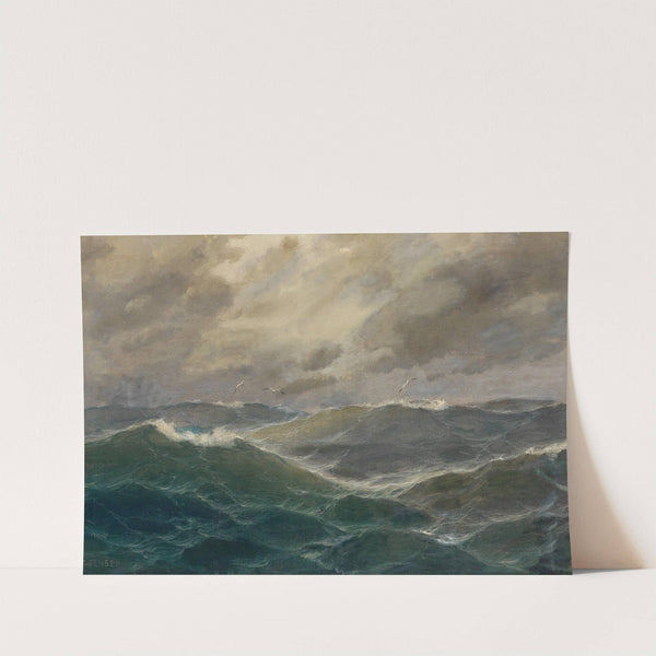 Stürmische See by Max Jensen