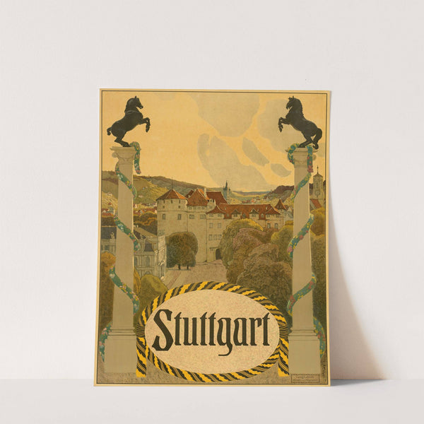 Stuttgart Plakat (1910) by Georg Lebrecht