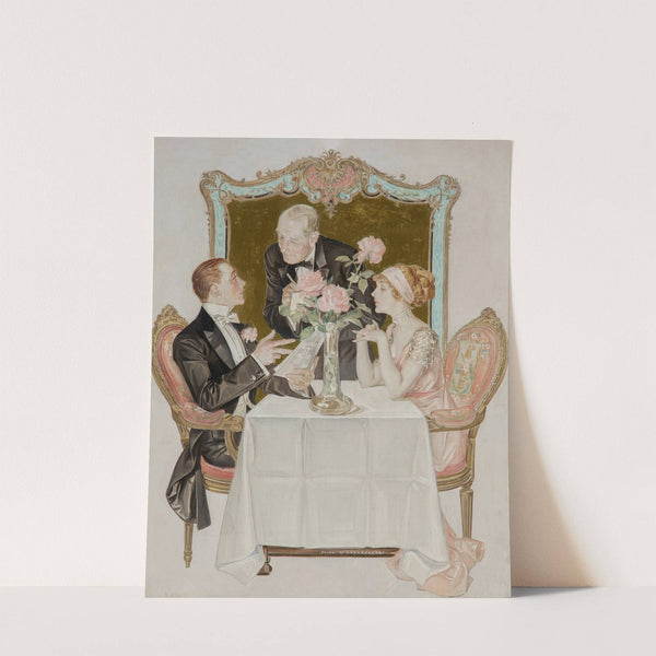 Styles for Men, The House of Kuppenheimer cover (1911-1912) by Frank Xavier Leyendecker