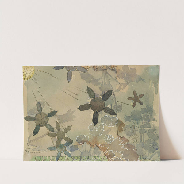 Stylised Plants (Study) by Augusto Giacometti