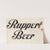 Stylized logo for Ruppert Beer by Winold Reiss