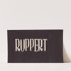 Stylized logo for Ruppert Beer (1935) by Winold Reiss
