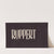 Stylized logo for Ruppert Beer (1935) by Winold Reiss