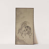 Su Dongpo Riding a Donkey (late 1500s to early 1600s) by Reietsu