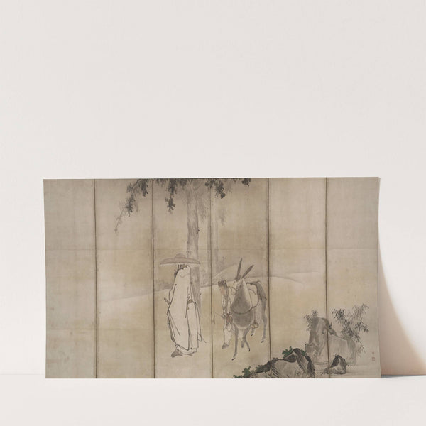 Su Shi (So Shoku) (early 1600s) by Unkoku Tōgan