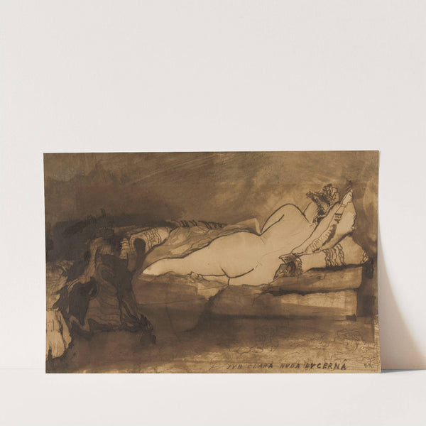 Sub clara nuda lucerna (1861) by Victor Hugo