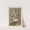 Subir y bajar. (To rise and to fall.) (1796-1797) by Francisco de Goya