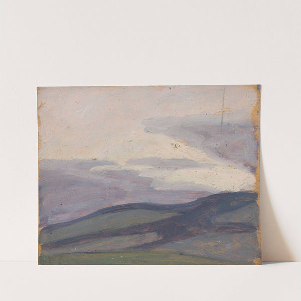 Submontane landscape by Jan Rembowski