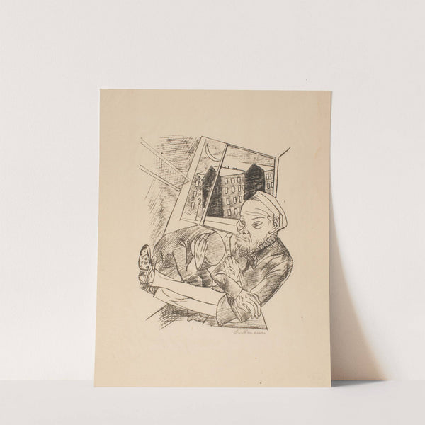 Suburban Morning (1920) by Max Beckmann