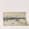 Suburban winter landscape (between 1890 and 1900) by Roman Kazimierz Kochanowski