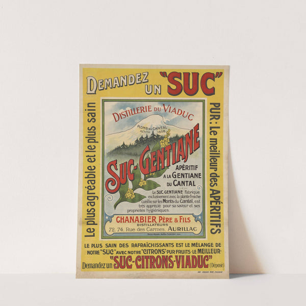 Suc de gentiane (1910) by Iimp. Cassan