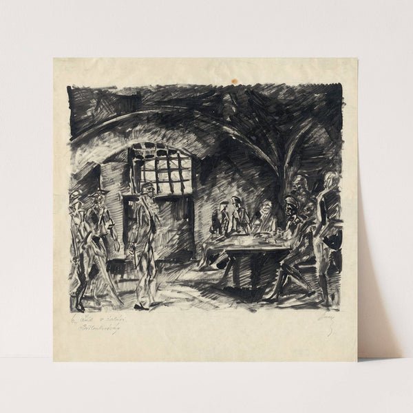 Súd v žalári by Konštantín Bauer