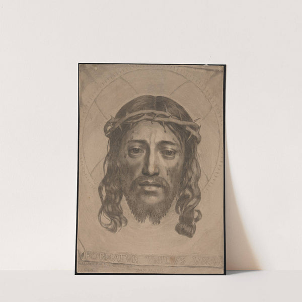 Sudarium of Saint Veronica (St. Veronica’s Veil) by Claude Mellan