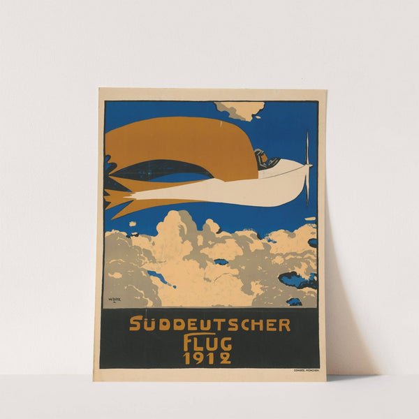 Süddeutscher Flug 1912 (1912) by Walter Ditz