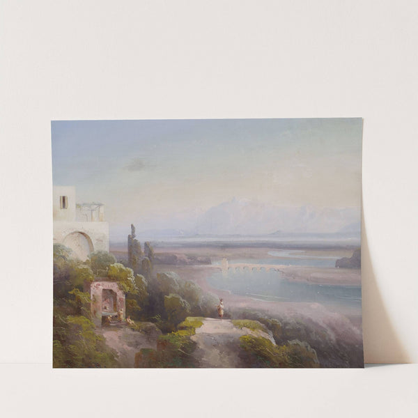 Süditalienische Landschaft by Peter Conrad Schreiber