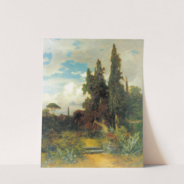 Südländische Parklandschaft by Carl Eduard Onken
