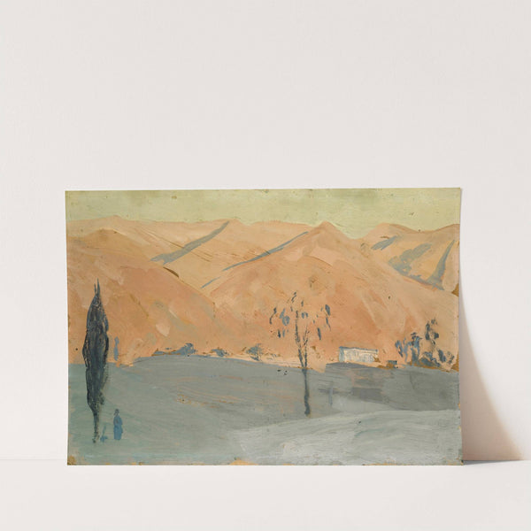 Südliche Berge by Ernst Schiess