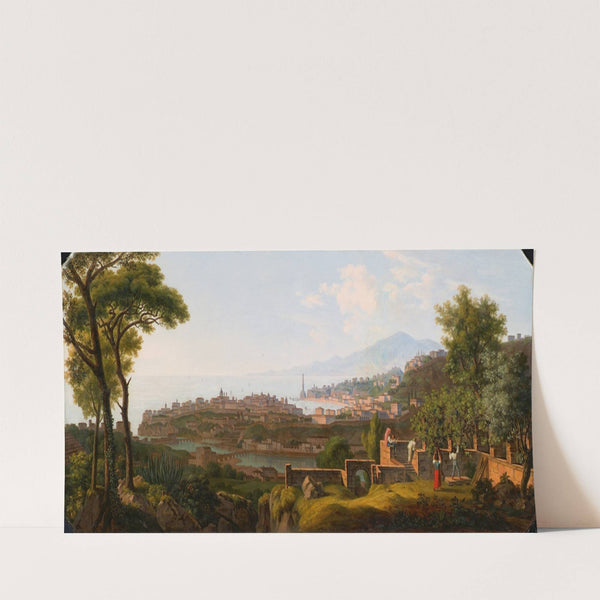 Südliche Hafenstadt (1831) by Alois von Saar