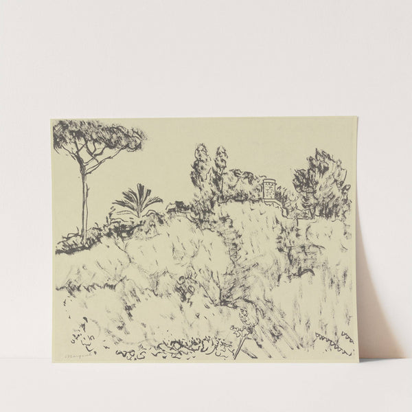 Südliche Hügellandschaft by Albert Marquet