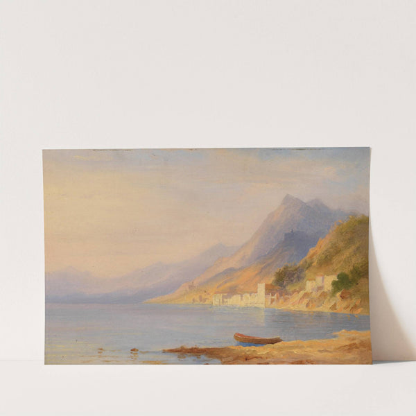 Südliche Küstenlandschaft by Carl Morgenstern