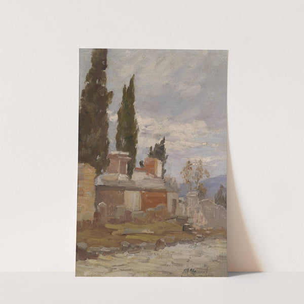 Südliche Landschaft by Marie Egner