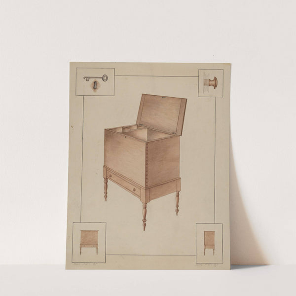 Sugar Chest (c. 1938) by Sarah F. Williams